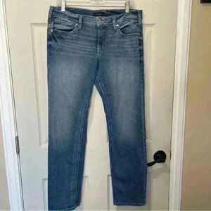 Sliver Women’s Jeans Britt Straight Blue Wash Jeans Sz 33